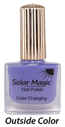 White Tip to Va Va Va Vamp Color Changing Nail Polish