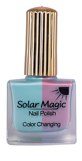 Aqua Blue to Violet Night Color Change Nail Polish Bottle