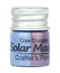 Color Changing Craft Paint Bottle - Blue to Red