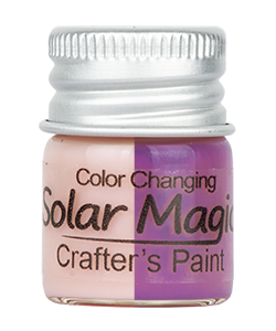 Color Changing Craft Paint Bottle - Pink to Violet