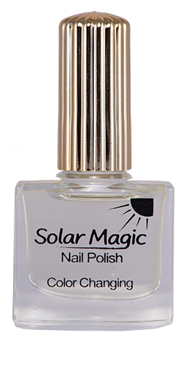 Magic Gel-e Top Coat to NO Color Change Nail Polish