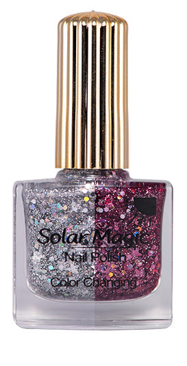 Color Changing Nail Polish Bottle- Magic Glitter to Royalty