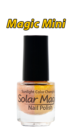 Color Changing Nail Polish - Magic Chiffon to Lemon Cake - Magic Mini Bottle
