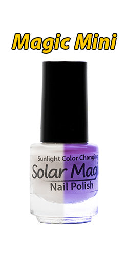 White Tip to Va Va Va Vamp Color Change Nail Polish