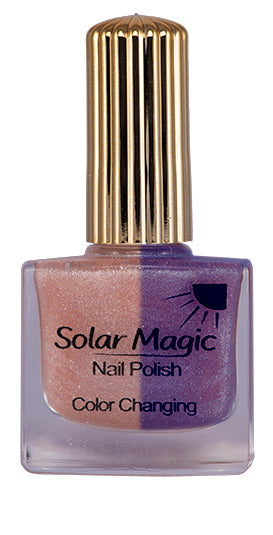 Color Changing Nail Polish Bottle - Magic Chiffon to Galactic Night
