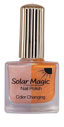 Color Changing Nail Polish Bottle - Magic Chiffon to Sunset Glow