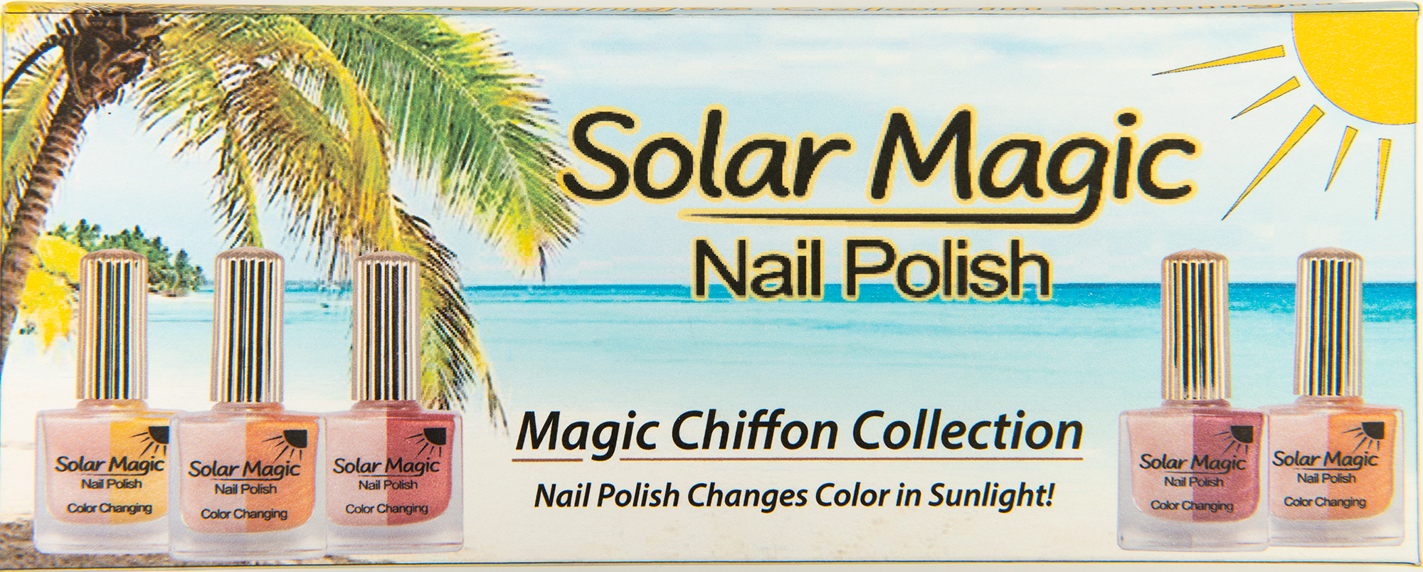 Magic Chiffon Color Changing Nail Polish Collection