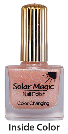 Color Change Nail Polish in Sun - Magic Chiffon to Shimmer Rose – Solar  Magic Nail Polish