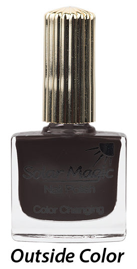 Color Changing Nail Polish Bottle - Red Bottoms to Louboutin Leather - outside color