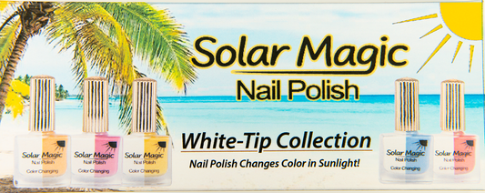 White-Tip Color Changing Nail Polish Collection