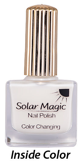 White Tip to Sunshine Color Change Nail Polish Bottle - inside color