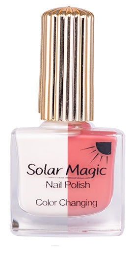 White Tip to Sweet Blush Color Change Nail Polish Bottle