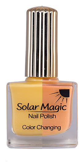 Color Changing Nail Polish Bottle - Lemon Drops to Orange Peel