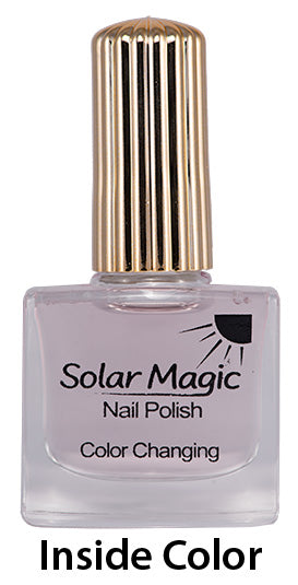 Color Changing Nail Polish Bottle - Magic Gel-e Top Coat to Just Add Wine! - inside color