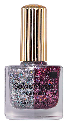 Color Changing Nail Polish Bottle- Magic Glitter to Royalty