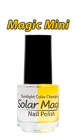 Color Change Nail Polish - Magic Gel-e Top Coat to Summer Surprise! - Magic Mini Bottle