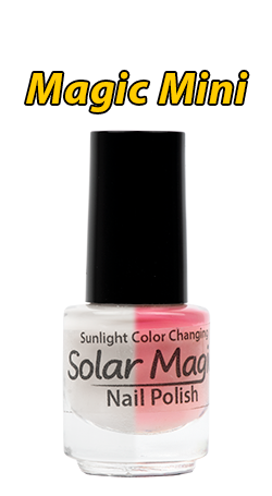 White Tip to Sweet Blush Color Change Nail Polish - Magic Mini Bottle